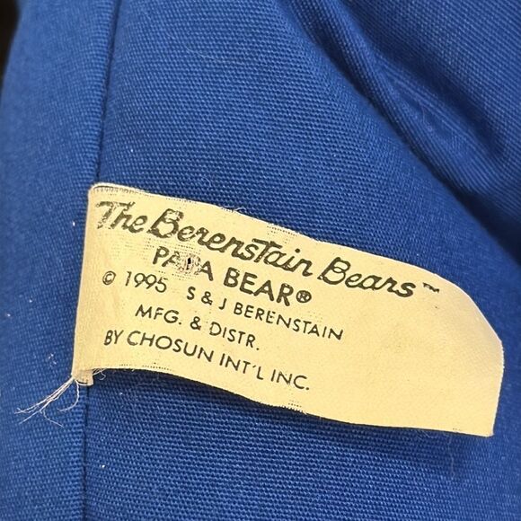 1996 The Berenstain Bears 18" Father Papa Bear Plush Doll Chosun Intl EUC - Picture 7 of 8
